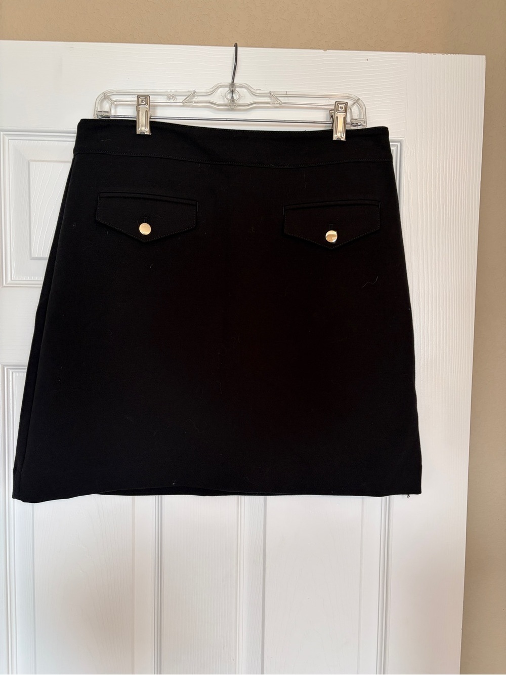 Loft A-Line Mini Skirt Size 10 Preppy Academic Desk to Dinner Minimalist H11